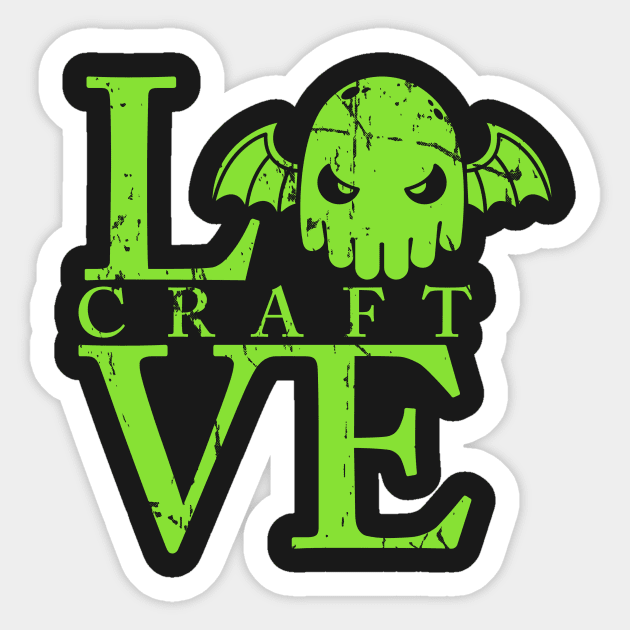 Love craft Sticker by karlangas